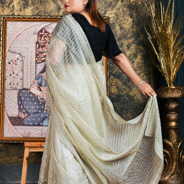 Indian Muslin Saree