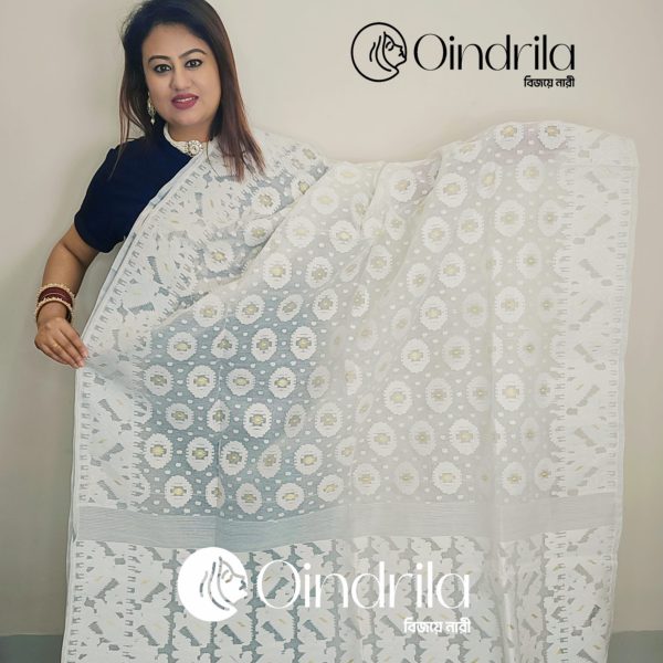Indian Jamdani Saree