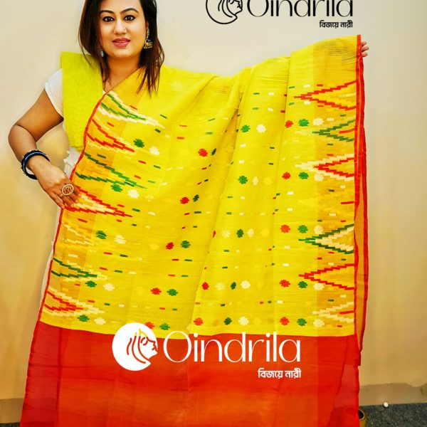 Dhakaia Jamdani Saree