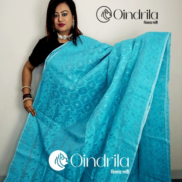 Indian Jamdani Saree