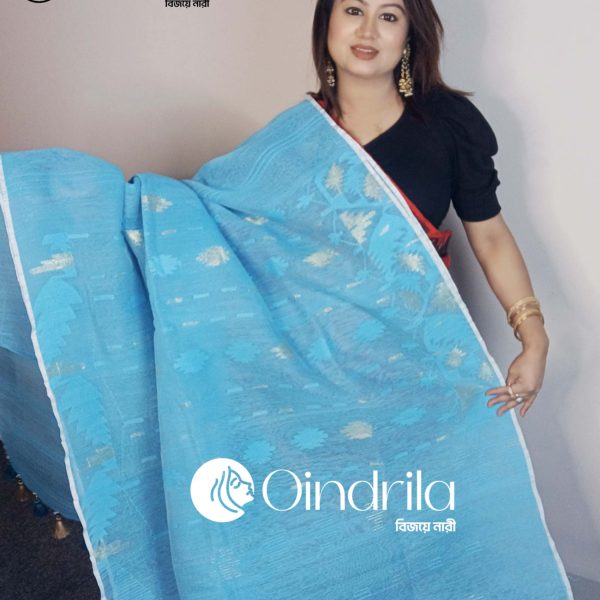 Dhakaia Jamdani Saree