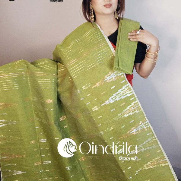 Dhakaia Jamdani Saree